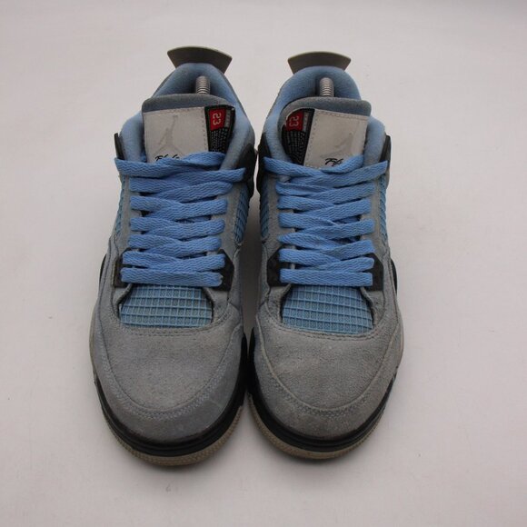 Nike Air Jordan 4 Retro GS  Youth 7 Women's 8.5 University Blue  Shoe 408452-400 - Picture 2 of 12